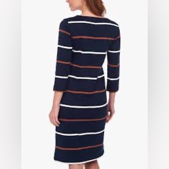 Striped BARBOUR navy sailor dress - Picture 2 of 10